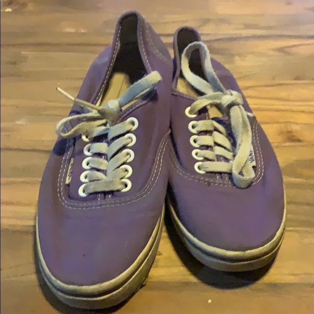 purple vans sneakers